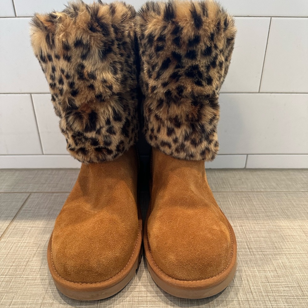 Koolaburra fur boots